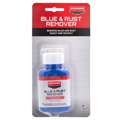 Купить Средство для удаления ржавчины и воронения по металлу Birchwood Blue & Rust Remover 90 мл