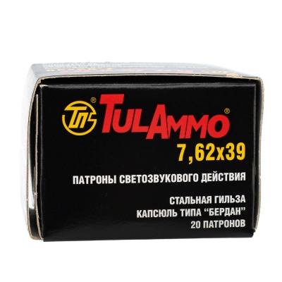 Купить 7,62*39 УПЗ светозвуковой (20 шт) **