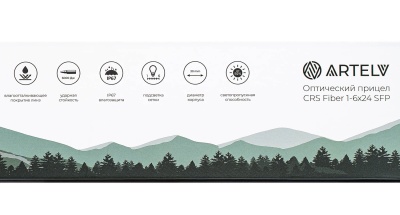 Купить Оптический прицел ARTELV CRS 1-6Х24 SFP, 30mm, с подсветкой