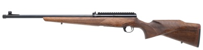 Купить (К.К.) 141 карабин охотничий, кал.22 LR, дл.ств.550 мм,КК орех, с откр. приц.присп.