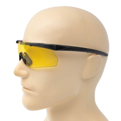 Купить Очки стрелковые ShotTime Caracal желтая линза