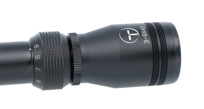 Купить Оптический прицел Target Optic  3-9*40 (крест) без подсветки (20шт./кор)