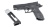 Купить BORNER Z122 (SS P226) к.4,5 пневм. пистолет