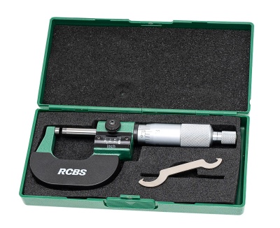 Купить Микрометр механический цифровой RCBS 0-1 inch (с цифровой индикацией)