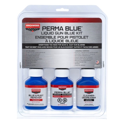 Купить Набор для воронения по стали Birchwood Perma Blue Liquid Gun Blue Kit, арт.13801