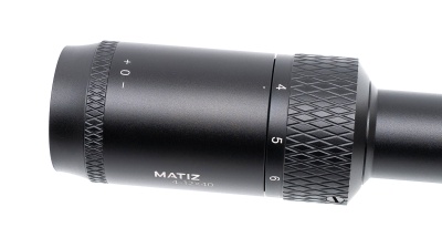 Купить Прицел оптический Matiz 4-12x40 AO, сетка 22LR Rimfire, 25,4 мм, азотозаполненный, б/подсв.(SCOM-29)
