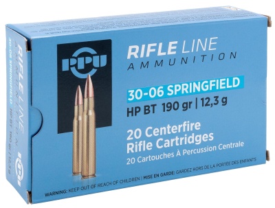 Купить Патроны к .30-06 PPU пуля HP 12,3 г