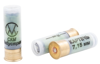 Купить Патроны СКМ 12/70 картечь №7,15мм 32г