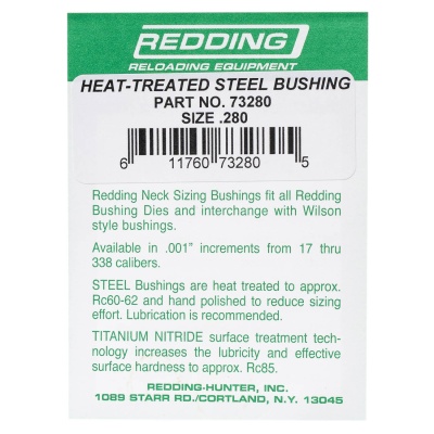 Купить Бушинг Redding сталь .280