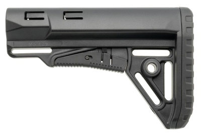 Купить Тактический приклад DLG Tactical TBS Sharp с резиновым затыльником, черный