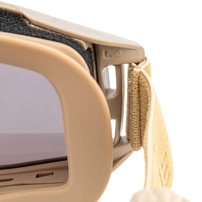 Купить Маска стрелковая защитная коричневая ShotTime Puma