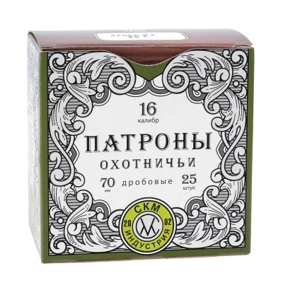Купить 16/70 №3 30г Импорт СКМ патрон 