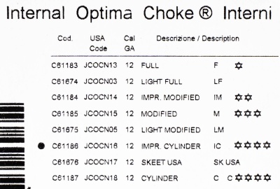 Купить Насадка Beretta OC 12 кал. IC/**** C61186