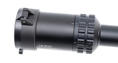 Купить Прицел оптический Hugo 3-12x42, сетка 22LR Rimfire, 25,4 мм, азотозаполненный,б/подсветки (SCOM-30)