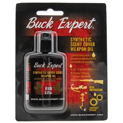 Купить Масло Buck Expert оружейное - нейтрализатор запаха (ель) (12 шт./уп.) 