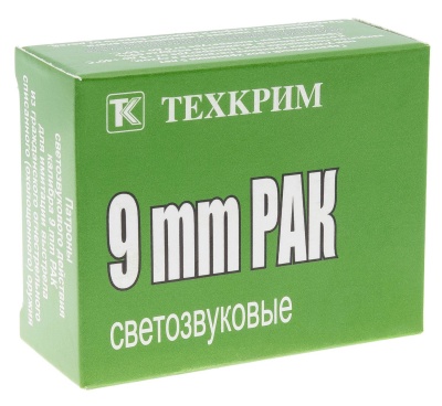 Купить Патроны Техкрим холостые к. 9 мм P.A.