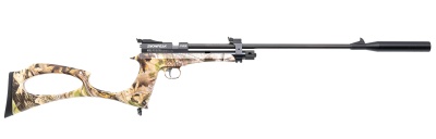 Купить Sturm Snowpeak CP2 CAMO к.4,5 12gr CO2 9-заряд.+full spare set, пневм.винтовка-пистолет
