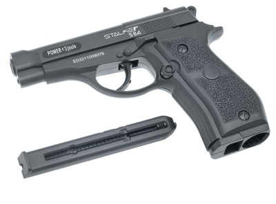 Купить Пневматический пистолет Stalker S84 (Beretta 84) металл к. 4,5 мм