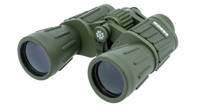 Купить Бинокль Konus ARMY 7x50, Porro-призмы, Bak-4, прорезиненный корпус, штативное гнездо, 970г