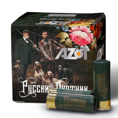 Купить  Патроны 12/70 №4 АЗОТ "Русский Охотник" б/к 32г