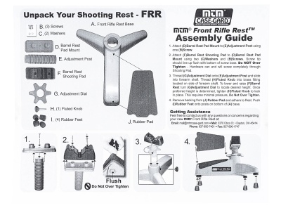 Купить Подставка MTM для пристрелки оружия (FRR-30)