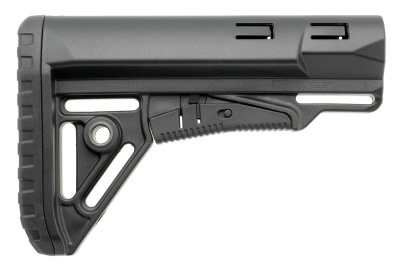 Купить Тактический приклад DLG Tactical TBS Sharp с резиновым затыльником, черный